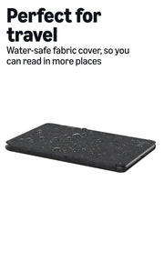 Amazon Kindle Paperwhite and Kindle Colorsoft Case, Lightweight and Water-Safe, Foldable Protective Cover - Fabric