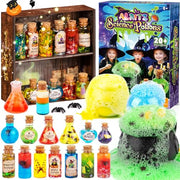 Alritz Science Potion Kits with Cauldron for Kids Ages 8+ | 23 Magic Mix Bottles, Witches Cauldron, Fun Science Experiment, Party Activity Toy