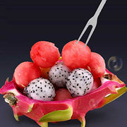 HENWAFX Stainless Steel Fruit Fork for Home (Cartoon+ fairy princess) | Cute Set of 6 Fruit Forks with Holder