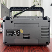 Portable AM/FM Transistor Radio with Loud Speaker, Battery or USB Powered | Compact Emergency Radio for Indoor, Outdoor, Travel & Storms (Model BJL-671)