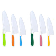 Hartya Knives for Kids, 6-Piece Kitchen Cooking and Baking Knife Set, Children's Knives for Real Cooking, BPA-Free Kids' Toddler Tool