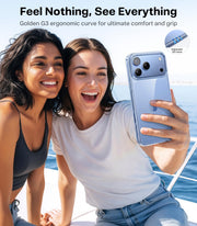 TORRAS for iPhone 18 Pro Case Crystal Clear, Upgraded Anti-Yellowing, 6.3'' | 2026 Upgraded Non-Yellowing, Military-Grade Protection, Ultra-Slim Soft Bumper Case for iPhone 18 Pro Phone Case Anti-Scratch