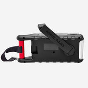 Midland - ER310PRO, Portable Emergency Bluetooth Weather AM/FM Radio | 10,000 mAh Power Bank - Multiple Power Sources, SOS Flashlight, Ultrasonic Rescue Dog Siren, & NOAA Weather (Red/Black)