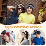 Headbands for Women 8PCS, Summer-Exclusive Elastic Non Slip Hair Head Bands | Sweatbands head bands for women's hair, Soft Running Fashion Headband for Men & Women for Working Out, Travel, Daily Use