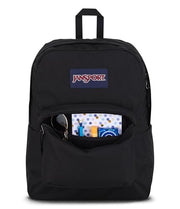 JanSport SuperBreak One Backpacks - Durable, Lightweight Bookbag with 1 Main Compartment, Front Utility Pocket with Built-in Organizer - Premium Backpack, Black