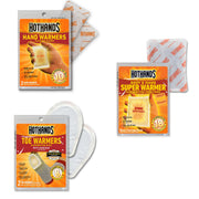 HotHands Variety Pack - America's Favorite Warmer | Air-Activated, Long-Lasting, Disposable, Dependable for Dog-Walking, Commuting, Festivals, Travel, Emergency Kits