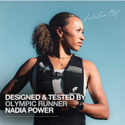 SWIFTVEST Running Phone Holder Vest with 500ml/17oz Water Bottle | Reflective Hydration Vest | Adjustable | Light | 6 Pockets for Running Accessories | Unisex