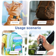 Air Tracker Tag 2 Pack [Apple MFi Certified] with Find My(iOS Only) | Key Finder with No App Needed, IP65 Waterproof, 365-Day Standby, Wallets Keys Bags Luggage Locator Tracker Tag