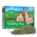 Small Pet Select 2nd Cutting Perfect Blend Timothy Hay Pet Food for Rabbits, Guinea Pigs, Chinchillas and Other Small Animals, Premium Natural Hay Grown in the US, 12 LB