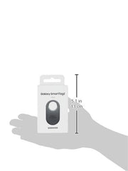 Samsung SmartTag2 (2023) Bluetooth + UWB, IP67 Water and Dust Resistant, Findable via App, 1.5 Year Battery Life - Black (International Version)