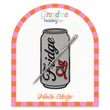 Aspen Lane Magnetic Needle Minder Needlepoint Accessory (Fridge Cig) | Cross Stitch & Embroidery, Cute Enamel Needle Holder, Strong Magnet for Secure Needle Storage, Sewing