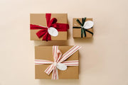 Merry Market Christmas Ribbon Set, 3 Rolls, 60 Yards, Velvet & Cotton | Includes 1.5” Striped Cotton, 1” Red Frayed Velvet & 1/2” Green Velvet Ribbon, 20 Yards Each for 60 Yards Total