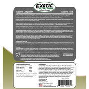 Exotic Nutrition Squirrel Complete (1.75 lb.) - Healthy Natural Food - Nutritional Diet for Pet & Captive Squirrels - Ground, Grey, Flying Squirrels, & Chipmunks