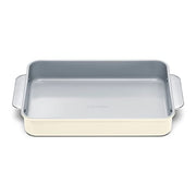 Caraway Non-Stick Ceramic-Coated 9"x13" Rectangle Pan | Naturally Slick Ceramic Coating, Non-Toxic, PTFE and PFOA Free, Perfect for Brownies, Lasagnas, and More, Cream