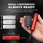 SafeProX 2 in 1 Emergency Escape Tool, Life Saving Car Window Breaker & Seatbelt Cutter - Car Window Hammer for Quick Accident Aid & Safety on The Go with Seat Belt Cutter. (Pack of 2)