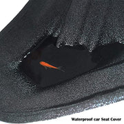 LoyaGour Car Seat Cover Protector Front Seats,for Gym Workout,Running,Swimming,Beach and Hiking,Waterproof Sweat Towel Bucket Seat Covers for Cars SUV Trucks (Black, 1Pcs)