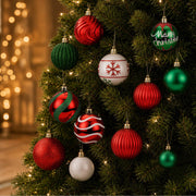 SHareconn 66Pcs Christmas Tree Decorations, Christmas Tree Ornaments Set