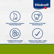 Vitakraft Menu Rabbit Food 5 lb. | Nutrient-Rich Pellet Blend, Fiber-Focused Formula, Daily Diet, Resealable Bag, 5 lb Pack