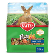 Kaytee Fiesta Rabbit Food, Supports Dental Health and Digestion | Fun at feeding time. Small animal food with bunny enrichment. Shapes, textures, fruits and veggies