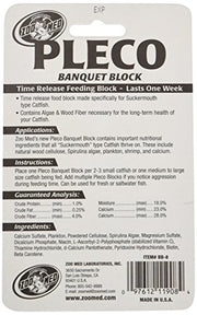 Zoo Med Laboratories Pleco Banquet Block Black 0.45 Ounce (Pack of 1)
