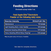 Farnam Apple Elite Horse Electrolytes Powder Supplement, 40 Day Supply | Apple Flavored,Replaces Vital Minerals, Encourages Hydration, Sugar-Free, Contains Sodium, Potassium, Calcium & Magnesium