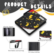 Trading Card Binder 9 Pocket,Card Binder 900 Pockets,Card Book Holder Cards with 50 Removable Sleeves,3-Ring Zip Design MTG/TCG/Sport Collectible Trading Card Albums Gifts for Boys and Girls (Black)