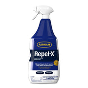 Farnam Repel-X Fly Spray for Horses, Ready To Use, 32 fl oz Spray | Ready-to-use fly spray for horses and dogs that kills and repels flies, mosquitoes, gnats and ticks.