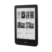 Kobo Clara BW | eReader | 6” Glare-Free Touchscreen with ComfortLight PRO | Dark Mode Option | Audiobooks | Waterproof | 16GB of Storage | Black