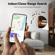UGREEN FineTrack Slim Wallet Tracker Card (iOS Only) | Bluetooth Tracker Card, Work with Apple Find My Rechargeable Tracker[Apple MFi Certified]