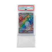 Vault X Exact Fit Slab Sleeves (100 Pack) for PSA CGC MGC Graded Cards | Fits PSA, CGC & MGC graded slabs & cases. Crystal-clear, acid-free protective sleeves. 100-pack for graded card collectors.