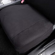 Flying Banner Car Seat Covers Front Seats Rear Bench Polyester car seat Protectors Easy installations Rear Bench Split Classic Man Lady Truck Soid Black