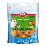 Kaytee Healthy Toppings Papaya Rabbit Treats, 2.5 Oz | Adds variety. Real fruit small animal treats for playtime. Small size, training aid, treats for rabbits