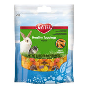 Kaytee Healthy Toppings Papaya Rabbit Treats, 2.5 Oz | Adds variety. Real fruit small animal treats for playtime. Small size, training aid, treats for rabbits