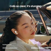 Samsung Galaxy Buds 4 Pro (2026) AI True Wireless Bluetooth Earbuds, Black | Hi-Res Audio, 2-Way Speaker, ANC 2.0, Optimized Comfort, IP57, Live Translation [US Version, 2 Yr Warranty]