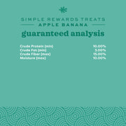 Oxbow Simple Rewards Guinea Pig & Rabbit Treats, Apple Banana, Baked, 3 oz | Timothy Hay, Bunny Treats, Hamster Treats, Chinchilla, Guinea Pig Snack, Rabbit Enrichment, Rabbit Accessories, Essentials