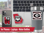 UGA Gifts Georgia Bulldogs Stickers & Decals 14 Pc Set for Car Water Bottle | University of Georgia Bulldogs Sticker Variety Pack (14 piece)