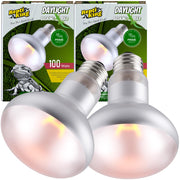 ReptiKing Reptile Heat Bulb Lamp, 2-Pack 100W Daylight Basking Spot, Bearded Dragon/Turtle/Lzard/Gecko Light Bulb, UVA Heat Lamp, Basking Light for Reptiles