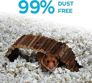 Carefresh White Natural Paper Small Pet Bedding, Odor Control 50L | 2X more absorbent, 99% dust free, odor control, Biodegradable, compostable, For hamsters, rabbits and guinea pigs