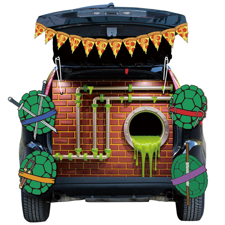 xutengy Halloween Trunk or Treat Car Decorations Kit for SUV，Trunk or Treat Car Archway Garage Decoration，Halloween Car Decorations Outdoor Arch Entrance Window Garage Decorations