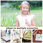 48 Pieces Magnetic Bookmarks Magnet Page Markers – Cute Magnet Bookmark Clips with Storage Boxes – Bookmarks for Reading Women & Men – Christmas Gifts & Teacher Gifts