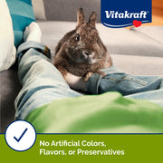 Vitakraft Drops Rabbit Treat with Wildberry Flavor 5.3 oz. | Wildberry Flavor, Wholesome Small Animal Treat, Easy to Feed, Resealable Bag, 5.3 oz Pack