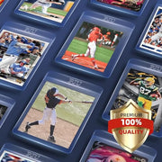 100ct Semi Rigid Card Holders & 100ct Card Sleeves for PSA Graded Cards | PSA, SGC, BGS, CSG Graded Card Submissions, Semi Rigid Baseball Card Sleeves Protectors, PSA Graded Trading Cards Sleeves