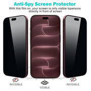 PEHAEL for iPhone 18 Pro Max Privacy Screen Protector+Camera Lens Protector | 3+3 Pack, Installation Frame, Cleaning kits, Anti-Spy Private, Anti-Scratch, 9H Tempered Glass, Case Friendly