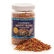 Fluker's Flukers 70131 Buffet Blend Aquatic Formula Turtle Food, 12oz