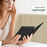 Fintie Slim Case for 7" Kindle Paperwhite 12th Gen 2024 & Kindle Colorsoft | Lightweight PU Leather Hard Back Shell Cover, Magnetic Closure, Auto Wake/Sleep, for Kindle Paperwhite 2024, Black