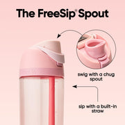 Owala FreeSip Tritan Water Bottle 25 oz Rose Quartz