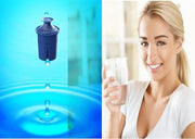 Elite Water Filter Replacements for Brita Pitcher Water Filter and Dispensers, NSF Certified to Remove 99% of Lead,BPA FREE,3 Count(Blue)