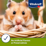 Vitakraft Mini Drops Dwarf Hamster/Rat/Mouse Treat Cherry-Banana 2.5 oz | Sweet Cherry-Banana Flavor, Wholesome Small Animal Treat, Easy to Feed, Resealable Bag, 2.5 oz Pack