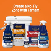 Farnam Repel-X pe Concentrated Fly Spray for Horses & Dogs, 16 Ounces | Concentrated fly spray for horses, flea & tick spray for dogs. Just add water. Makes 4 Quarts of Ready to Use Horse Fly Spray