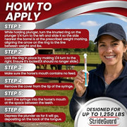 Horse Ivermectin Paste 1.87% – Apple Flavored Oral Horse Dewormer Syringe – 6.08g Tube Treats Horses Up to 1,250 lbs [Pack-1]